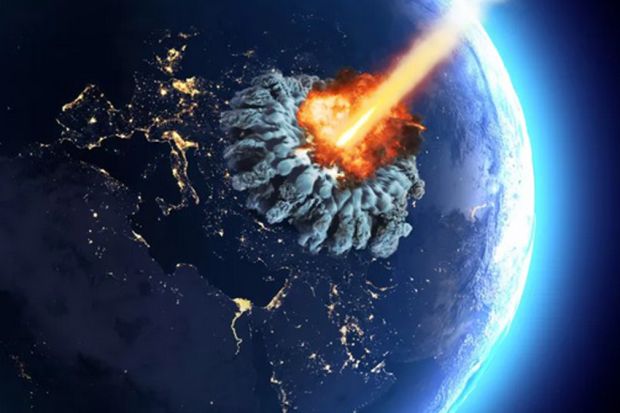 serangan asteroid