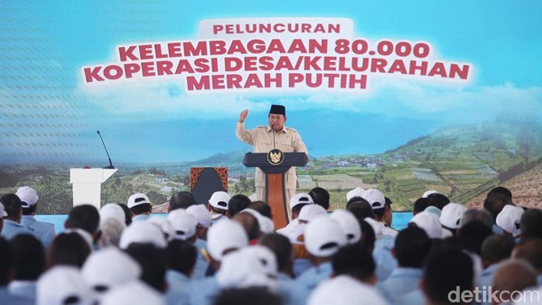 prabowo luncurkan 80.000 koprasi