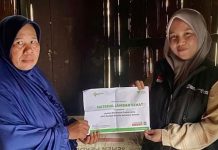 37 Warga Pagar Dewa Terima Bantuan Jamban