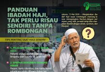 Panduan Ibadah Haji, Tak Perlu Risau Sendiri tanpa Rombongan