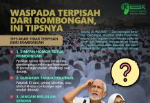 Waspada Terpisah dari Rombongan, Ini Tipsnya