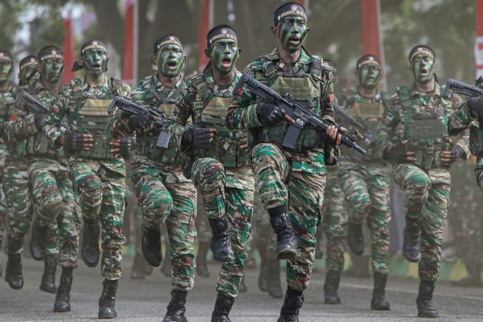 tentara buru begal