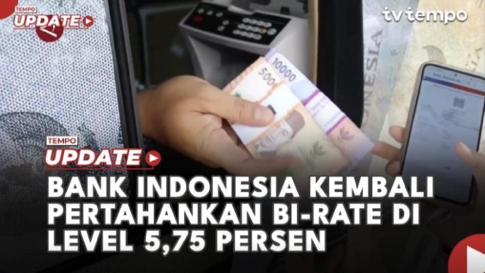 BI rate 5.75