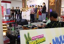 Dompet Dhuafa dan Perguruan Diponegoro Ajak 120 Anak Yatim Belanja Ceria di Green Pramuka Square
