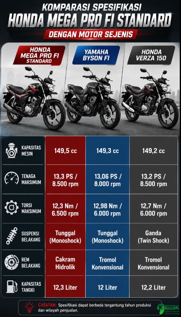 Infografis Megapro 1