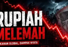 Rupiah Melemah Lagi