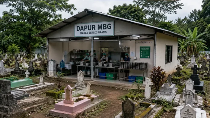 dapur di kuburan