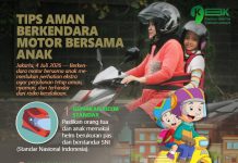 Tips Aman Berkendara Motor Bersama Anak