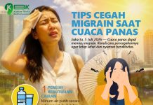 Tips Cegah Migrain saat Cuaca Panas
