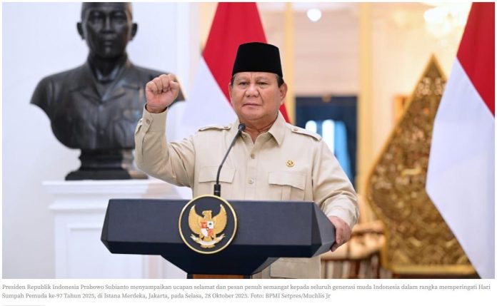 banjarkota.go.id-presiden-prabowo-kekuatan-dan-masa-depan-indonesia-terletak-di-tangan-pemuda