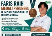 Siswa MAN Insan Cendekia Raih Medali Olimpiade