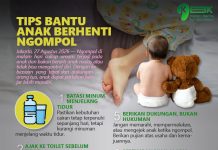 Tips Bantu Anak Berhenti Ngompol