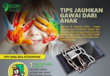 Tips Jauhkan Gawai dari Anak