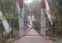 Baru Diresmikan Bupati, Jembatan Gantung Pangandaran Miring karena Kelebihan Beban