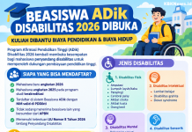 Beasiswa ADik Disabilitas Dibuka