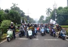 Dompet Dhuafa Hadir di Anniversary SoG Jakarta Selatan, Ajak Scooterist Peduli NTT