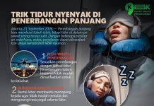 Trik Tidur Nyenyak di Penerbangan Panjang