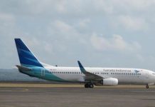Pesawat Garuda GA604 Pecah Ban, Sempat Fly Pass Sebelum Mendarat Selamat di Makassar