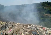 Karhutla Punclut Bandung, Asap Selimuti Sekolah dan Rumah Sakit