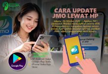 Cara Update JMO Lewat HP
