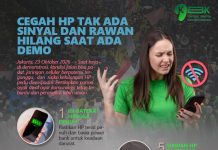 Cegah HP Tak Ada Sinyal dan Rawan Hilang saat Ada Demo