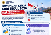 Lowongan di KBRI Seoul