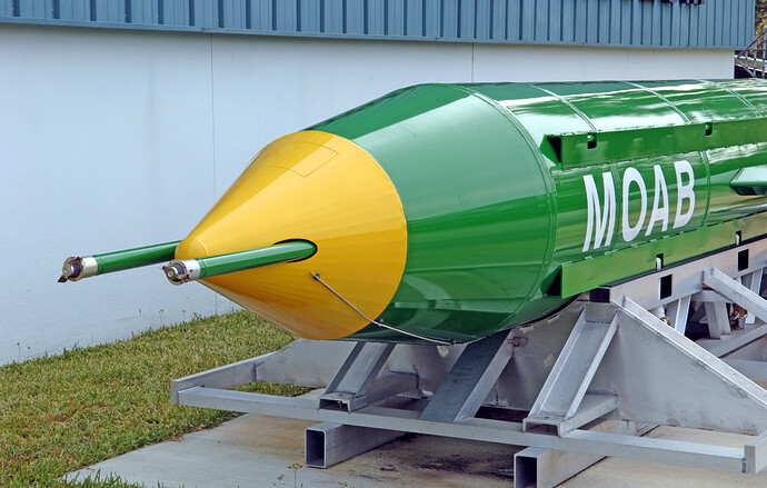 MOAB GBU 43B