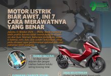 Motor Listrik Biar Awet, Ini 7 Cara Merawatnya yang Benar