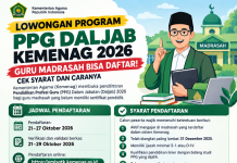 Lowongan Daljab Kemenag 2026