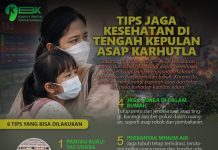 Tips Jaga Kesehatan di Tengah Kepulan Asap Karhutla