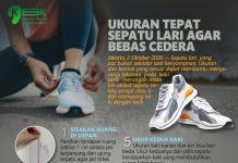 Ukuran Tepat Sepatu Lari agar Bebas Cedera