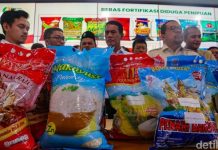 90 Persen Beras Fortifikasi Tak Sesuai Label
